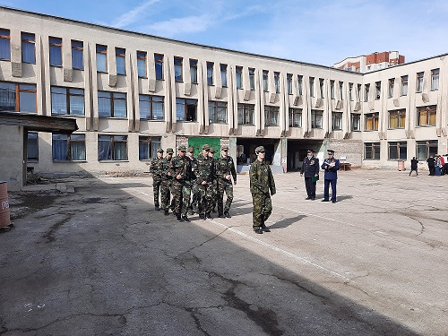 военно-патриотическая игра&nbsp; «Зарница»