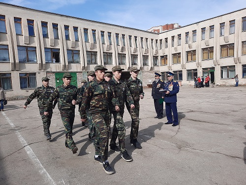 военно-патриотическая игра&nbsp; «Зарница»