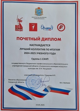 лучший учебный коллектив