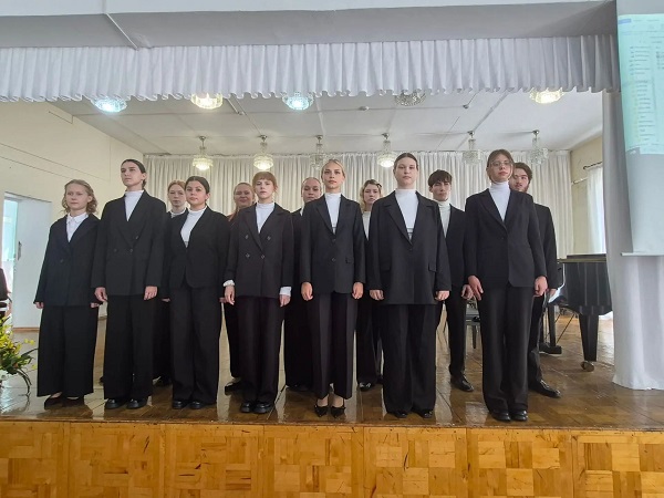 выступление студенческого академического хора