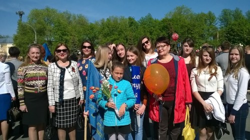 7,8,9 мая студенты колледжа приняли участие в праздничных меропр посв 71 годовщ победы в ВОВ